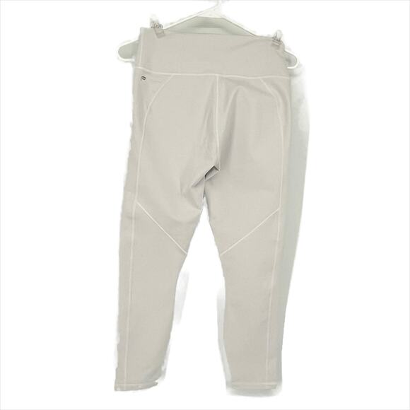Fabletics Define High Waisted PowerHold 7/8 Legging in Soft Grey Medium - Picture 3 of 6